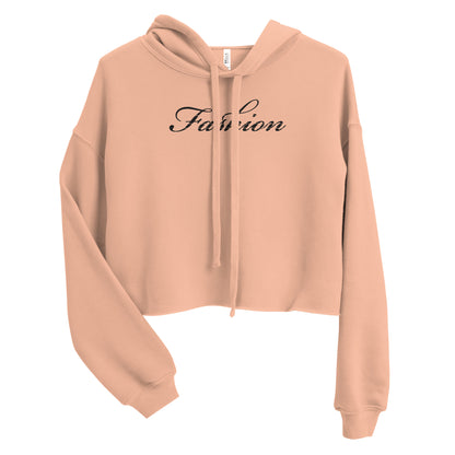 Jhanka's Blushing Beauty Hoodies - Crop Hoodie