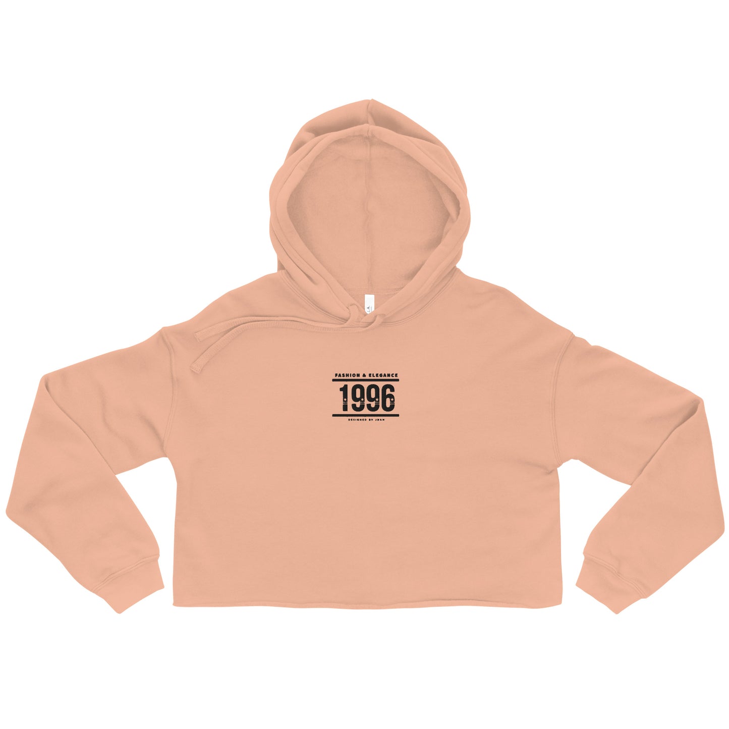 Jhanka's Rosy Retreat Hoodies - Crop Hoodie