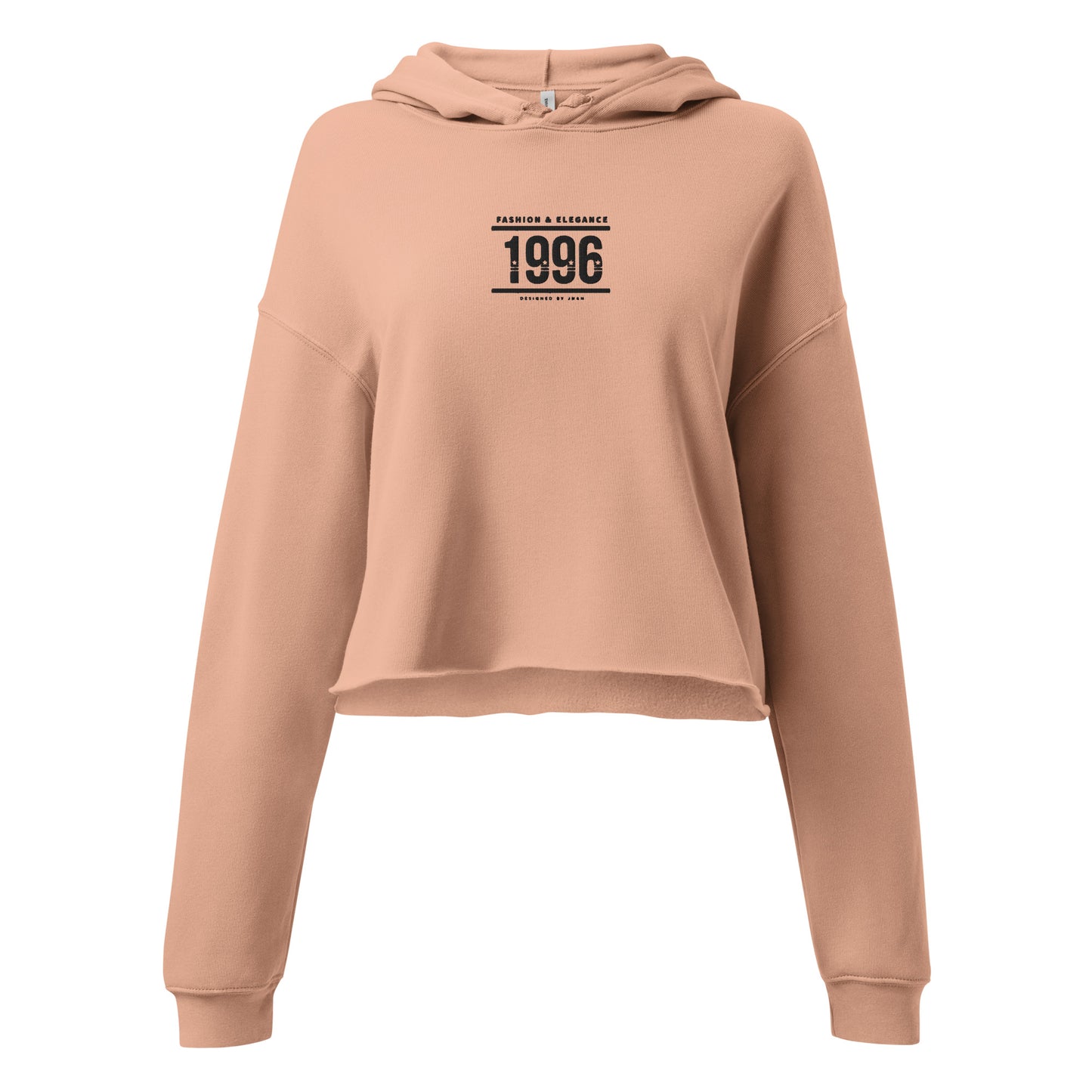 Jhanka's Rosy Retreat Hoodies - Crop Hoodie