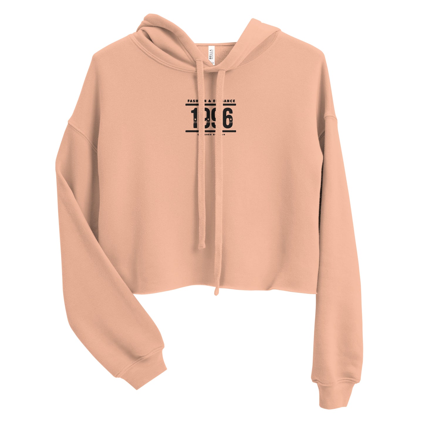 Jhanka's Rosy Retreat Hoodies - Crop Hoodie