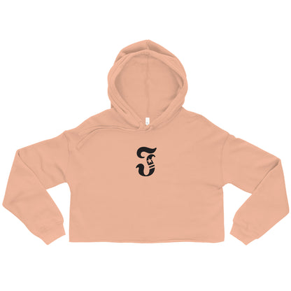 Jhanka's Pink Hoodie Collection - Crop Hoodie