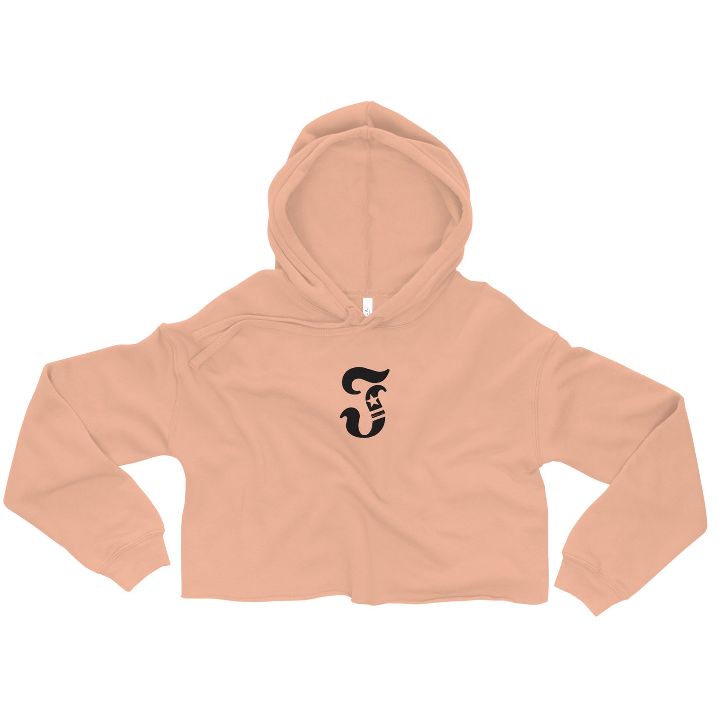 Jhanka's Pink Hoodie Collection - Crop Hoodie