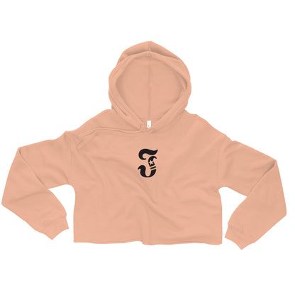 Jhanka's Pink Hoodie Collection - Crop Hoodie