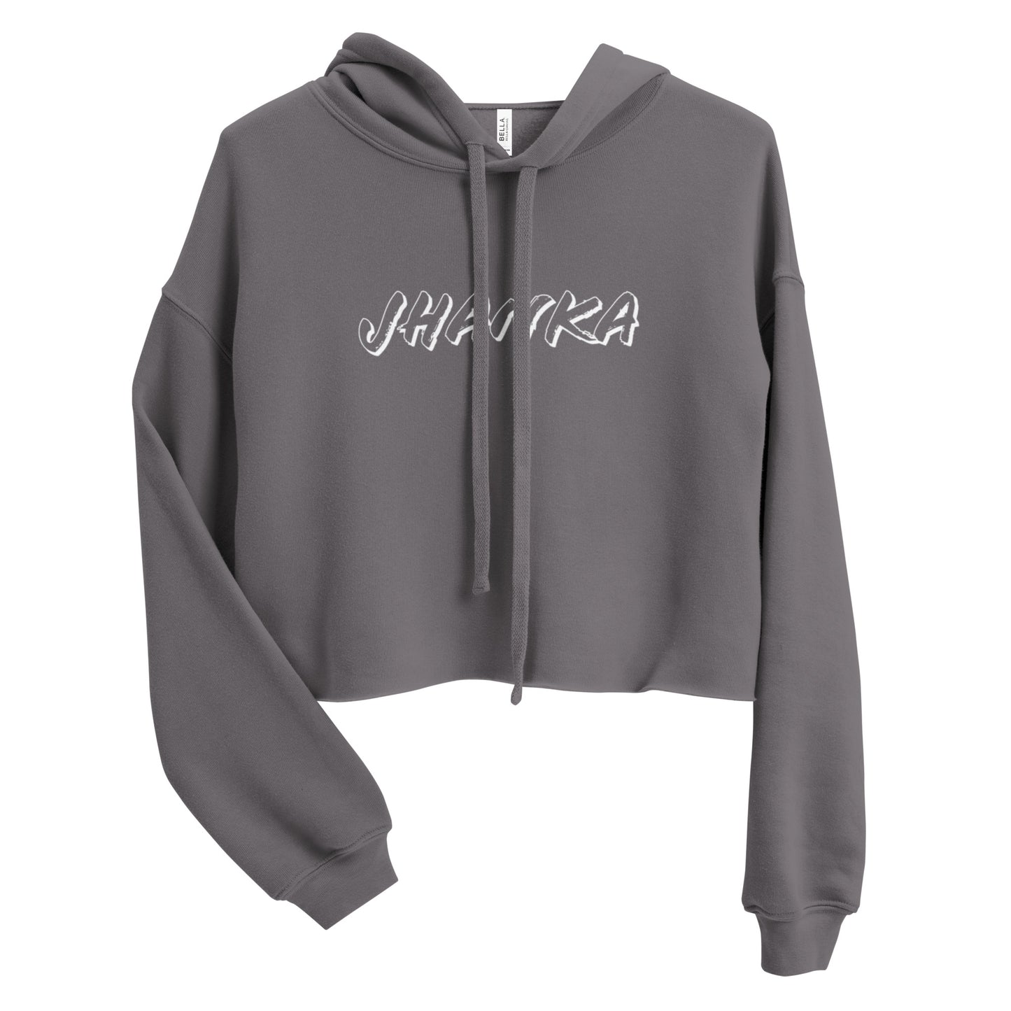 Jhanka Velvet - Crop Hoodie