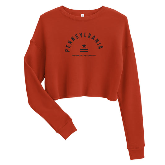 Jhanka Ladylike Apparel - Crop Sweatshirt