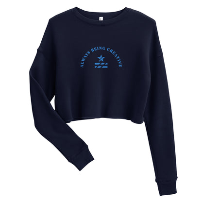 Jhanka SoftSpot Sweatshirts - Crop Sweatshirt