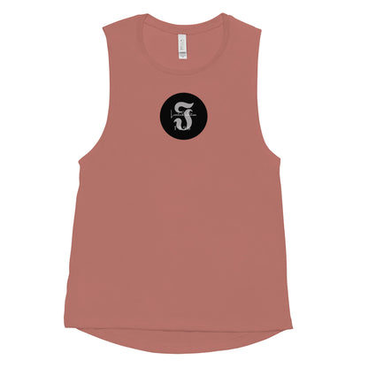 Glitter Glam - Ladies’ Muscle Tank