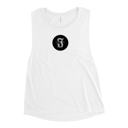 Glitter Glam - Ladies’ Muscle Tank